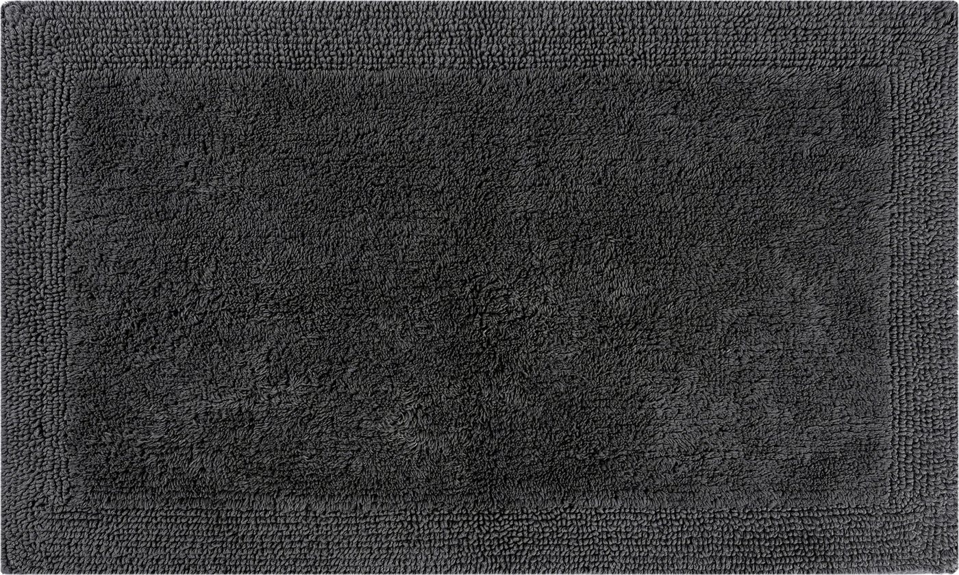 OTTO home Badematte Kapra 1, Badvorleger, Badezimmer Teppich, Höhe 14 mm, beidseitig nutzbar, strapazierfähig, fußbodenheizungsgeeignet, Baumwolle, rechteckig,  – Bild 2 von 5