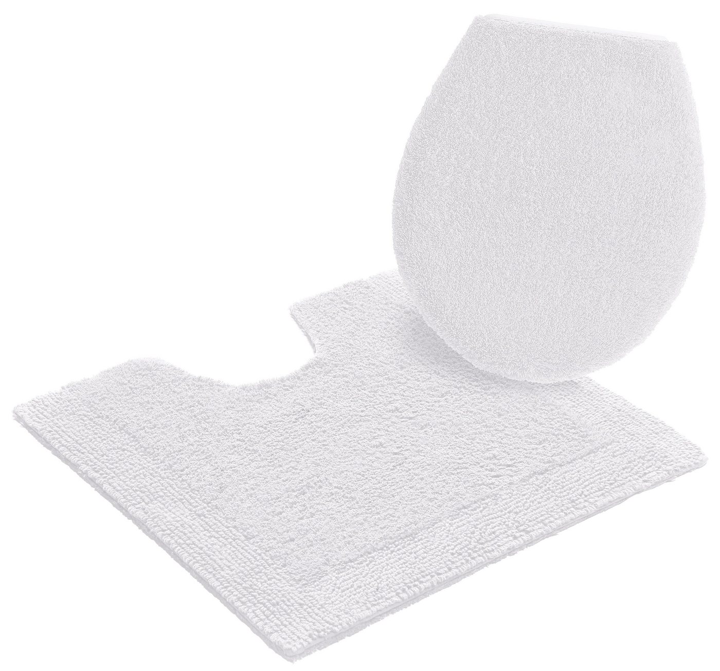 OTTO home Badematte Kapra, Badvorleger, Badezimmer Teppich, Höhe 14 mm, beidseitig nutzbar, strapazierfähig, fußbodenheizungsgeeignet, Baumwolle, 2-tlg. Stand-W – Bild 2 von 5