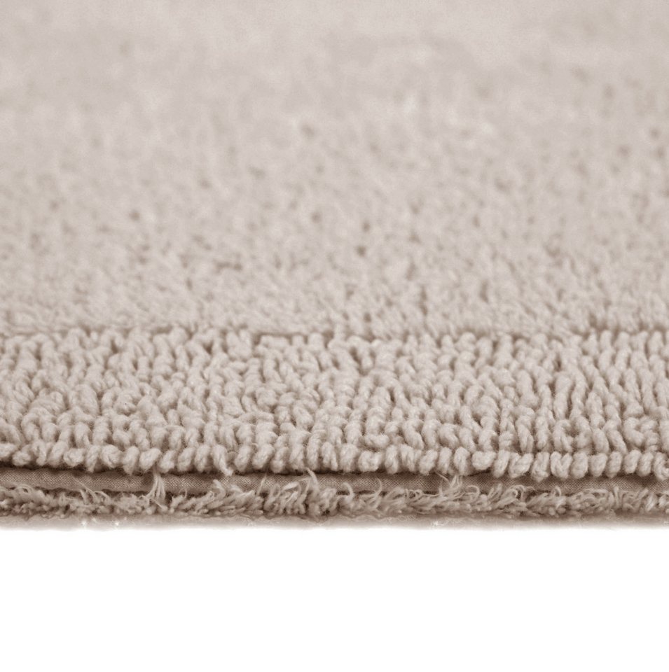 OTTO home Badematte Kapra, Badvorleger, Badezimmer Teppich, Höhe 14 mm, beidseitig nutzbar, strapazierfähig, fußbodenheizungsgeeignet, Baumwolle, halbrund, mit  – Bild 3 von 5