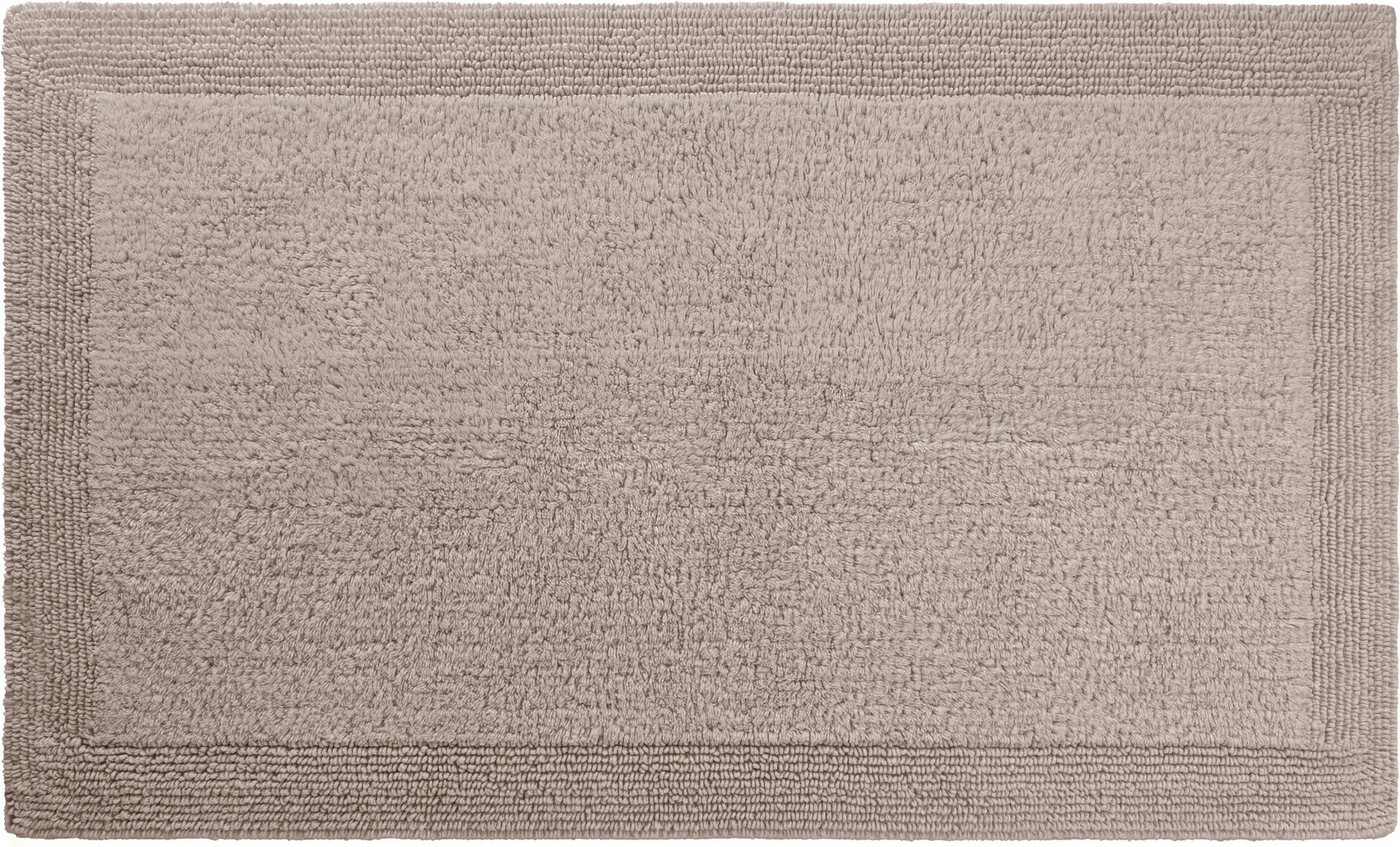 OTTO home Badematte Kapra, Badvorleger, Badezimmer Teppich, Höhe 14 mm, beidseitig nutzbar, strapazierfähig, fußbodenheizungsgeeignet, Baumwolle, 2-tlg. Hänge-W – Bild 4 von 5