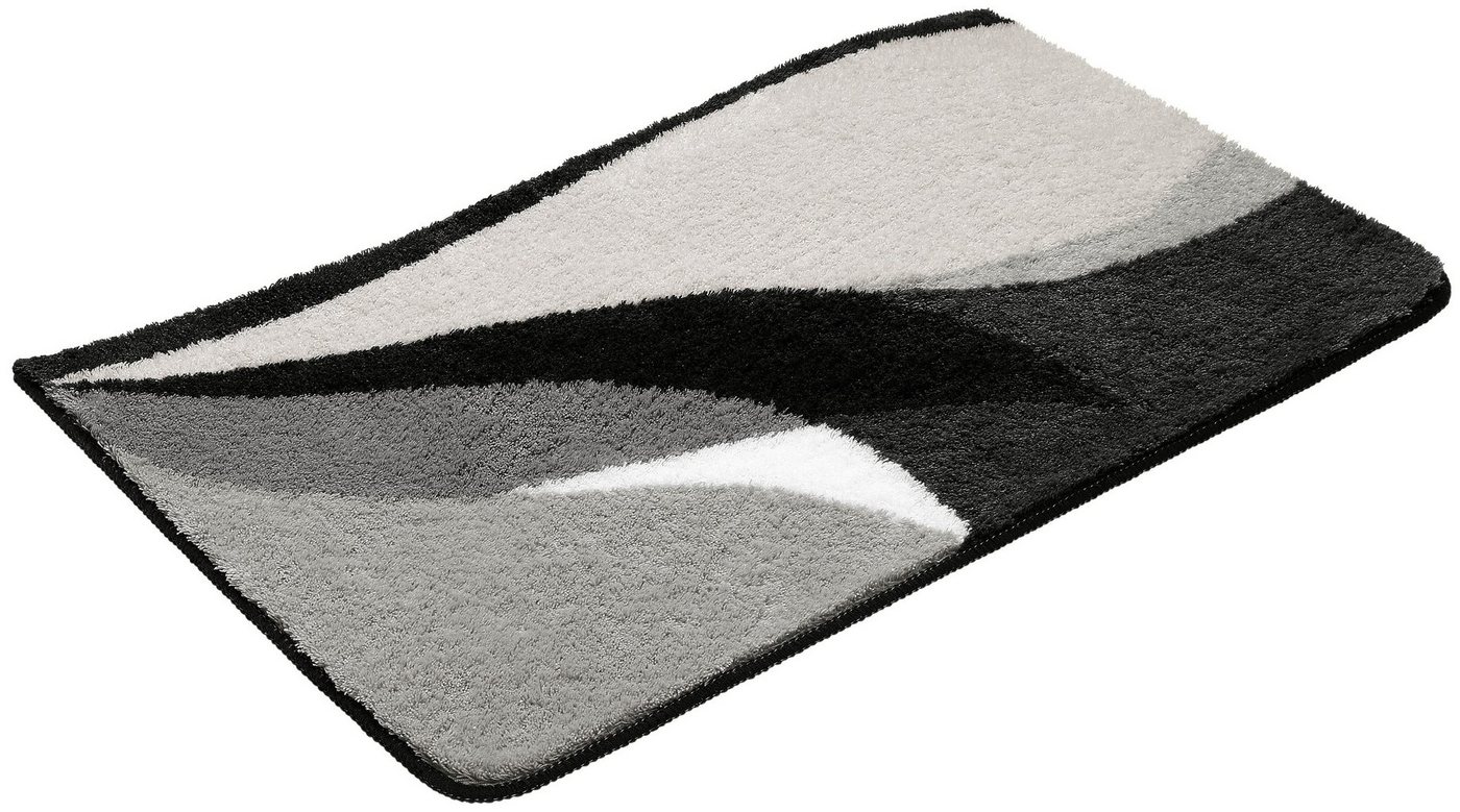 OTTO home Badematte Magnus, Badvorleger, Badezimmer Teppich, Höhe 20 mm, rutschhemmend beschichtet, schnell trocknend, strapazierfähig, Polyacryl, rechteckig, m – Bild 2 von 5