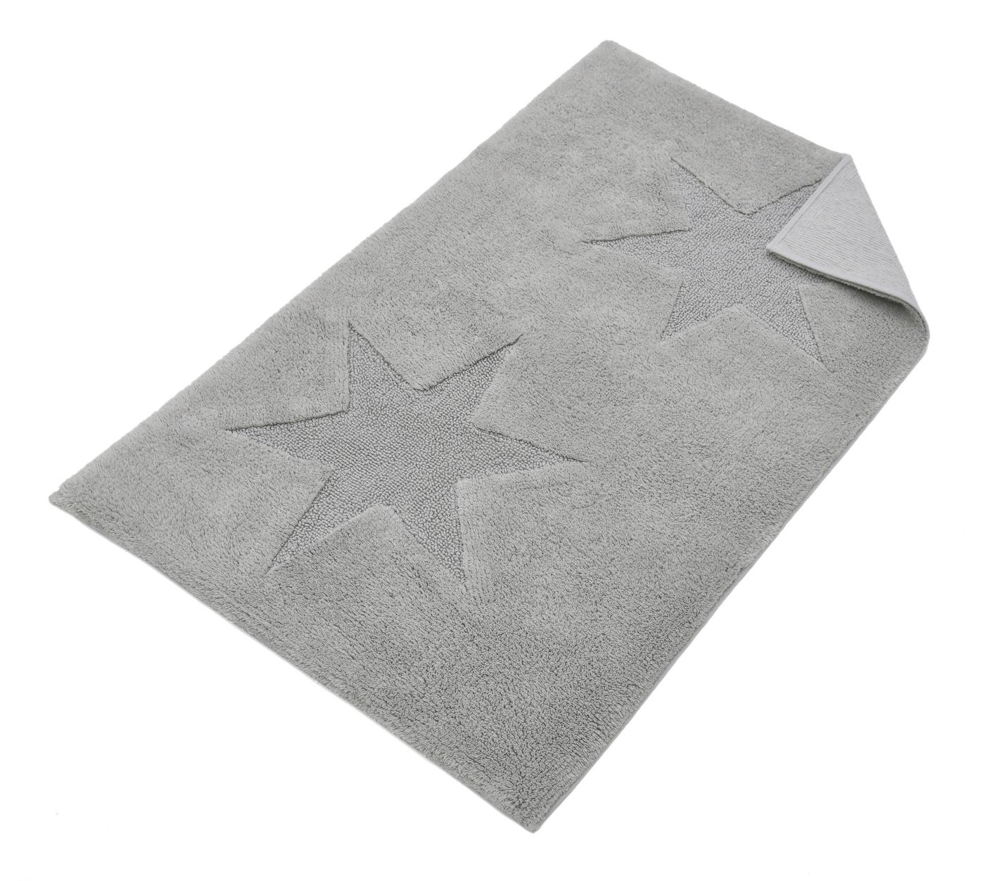 OTTO home Badematte Marie, Badvorleger, Badezimmer Teppich, Höhe 13 mm, rutschhemmend beschichtet, strapazierfähig, fußbodenheizungsgeeignet, Baumwolle, rechtec – Bild 5 von 5