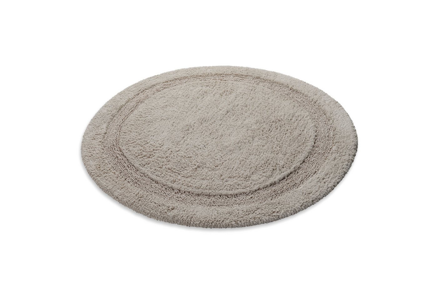 OTTO home Badematte Meellor, uni, viele Farben, Badvorleger, Badezimmer Teppich, Höhe 20 mm, rutschhemmend beschichtet, fußbodenheizungsgeeignet, Baumwolle, run – Bild 2 von 5