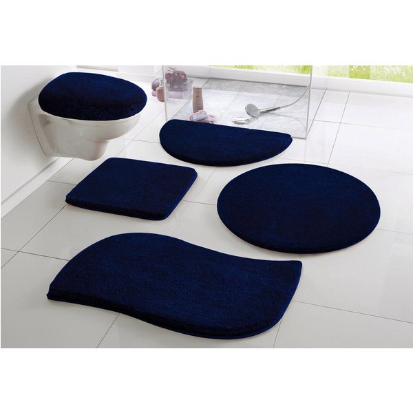 OTTO home Badematte Merida, Badvorleger, Badezimmer Teppich, Höhe 32 mm, rutschhemmend beschichtet, schnell trocknend, strapazierfähig, fußbodenheizungsgeeignet