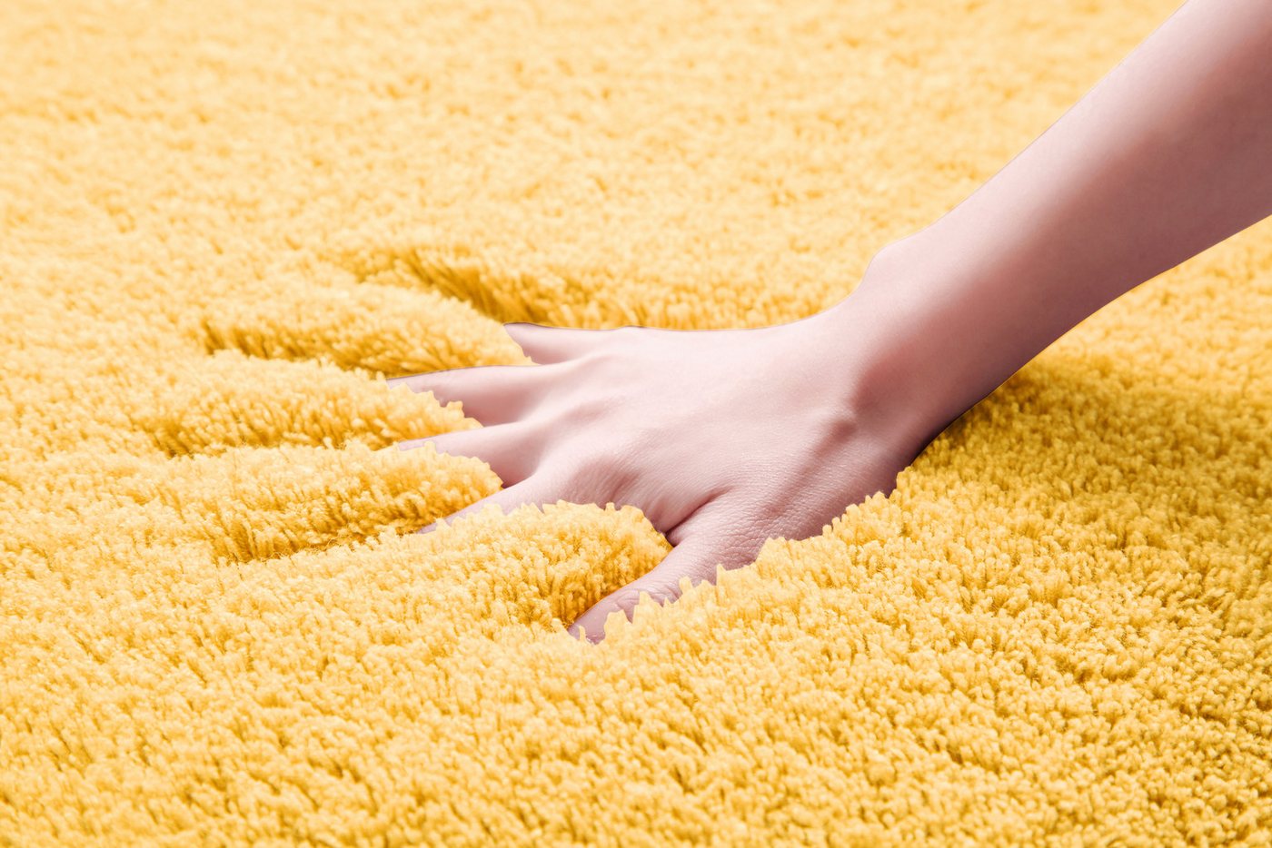 OTTO home Badematte Merida, Badvorleger, Badezimmer Teppich, Höhe 32 mm, rutschhemmend beschichtet, schnell trocknend, strapazierfähig, fußbodenheizungsgeeignet – Bild 5 von 5