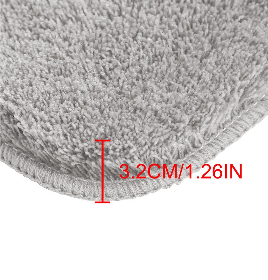 OTTO home Badematte Merida, Badvorleger, Badezimmer Teppich, Höhe 32 mm, rutschhemmend beschichtet, schnell trocknend, strapazierfähig, fußbodenheizungsgeeignet – Bild 5 von 5