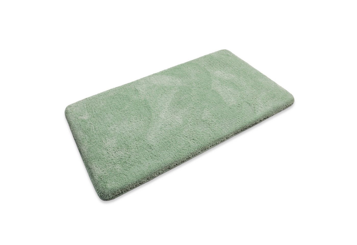 OTTO home Badematte Neele, uni, viele Farben, Badvorleger, Badezimmer Teppich, Höhe 20 mm, rutschhemmend beschichtet, schnell trocknend, Polyester, rechteckig,  – Bild 2 von 5