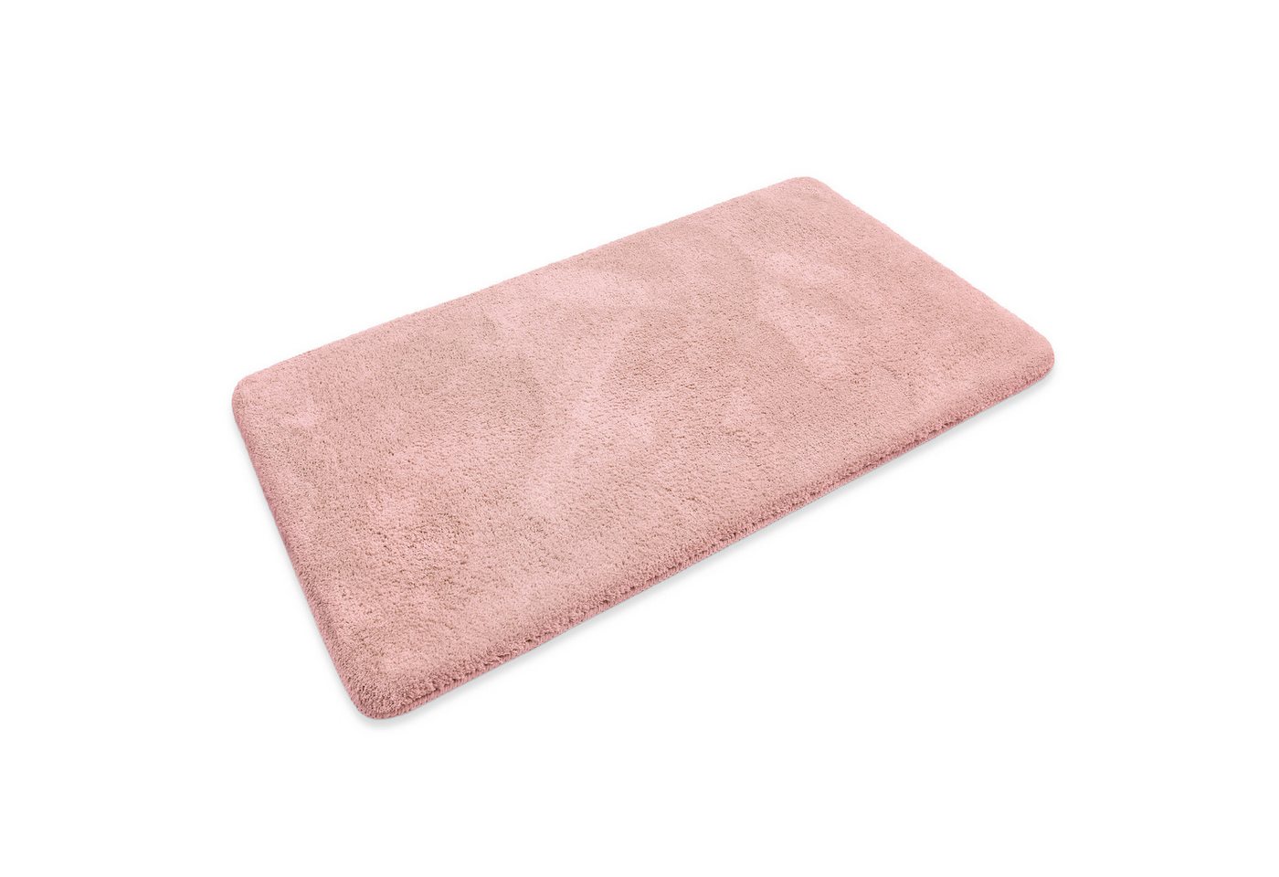 OTTO home Badematte Neele, uni, viele Farben, Badvorleger, Badezimmer Teppich, Höhe 20 mm, rutschhemmend beschichtet, schnell trocknend, Polyester, rechteckig,  – Bild 2 von 5
