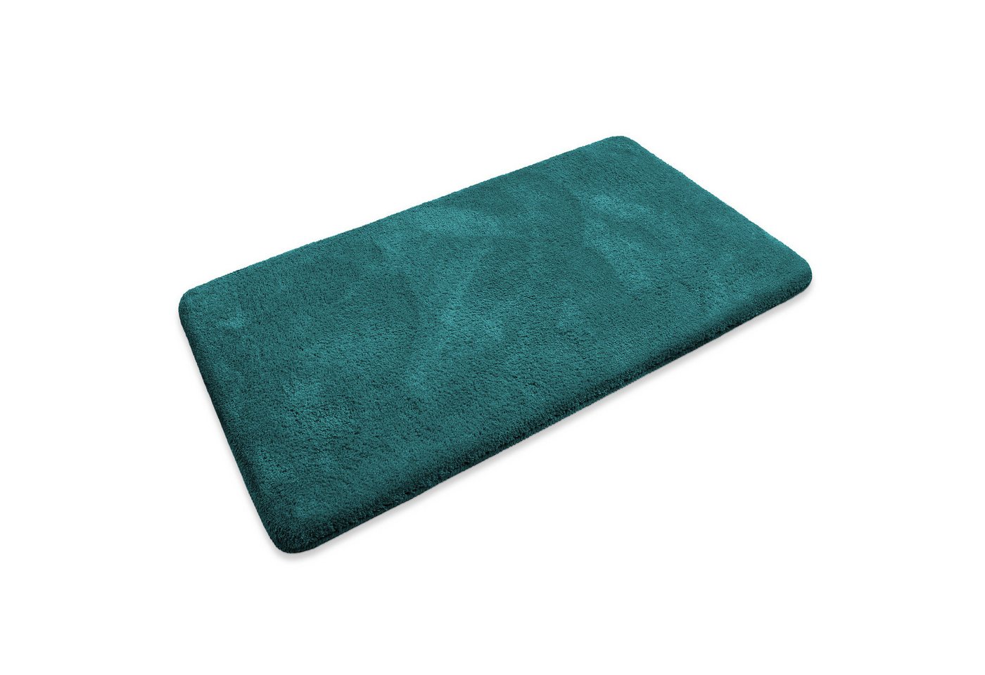 OTTO home Badematte Neele, uni, viele Farben, Badvorleger, Badezimmer Teppich, Höhe 20 mm, rutschhemmend beschichtet, schnell trocknend, Polyester, rechteckig,  – Bild 2 von 5