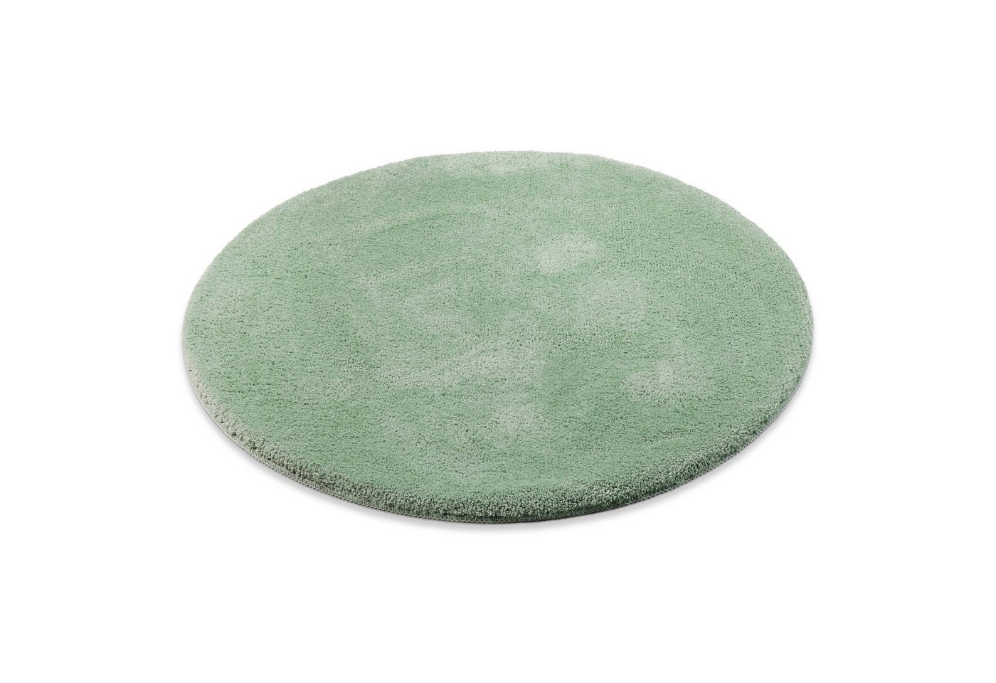 OTTO home Badematte Neele, uni, viele Farben, Badvorleger, Badezimmer Teppich, Höhe 20 mm, rutschhemmend beschichtet, schnell trocknend, Polyester, rund, Badtep – Bild 2 von 5