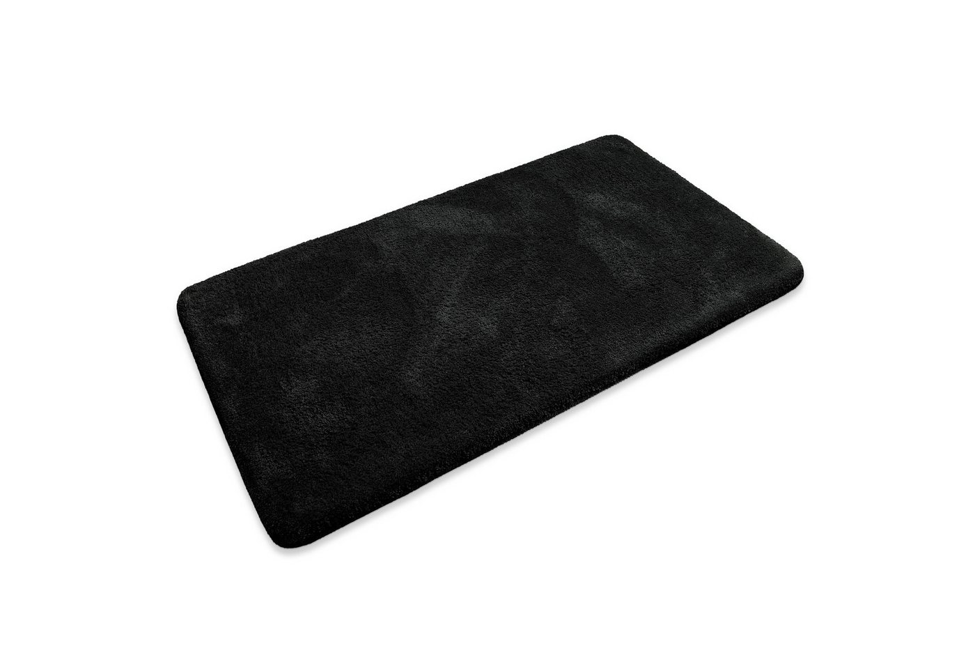 OTTO home Badematte Neele, uni, viele Farben, Badvorleger, Badezimmer Teppich, Höhe 20 mm, rutschhemmend beschichtet, schnell trocknend, Polyester, rechteckig,  – Bild 2 von 5