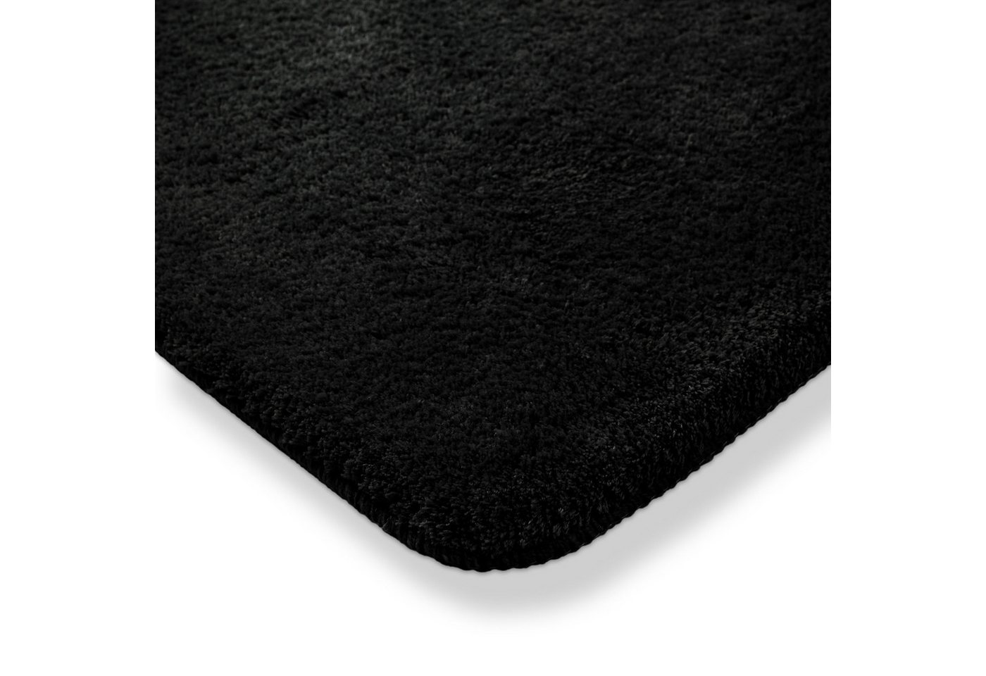 OTTO home Badematte Neele, uni, viele Farben, Badvorleger, Badezimmer Teppich, Höhe 20 mm, rutschhemmend beschichtet, schnell trocknend, Polyester, rechteckig,  – Bild 5 von 5