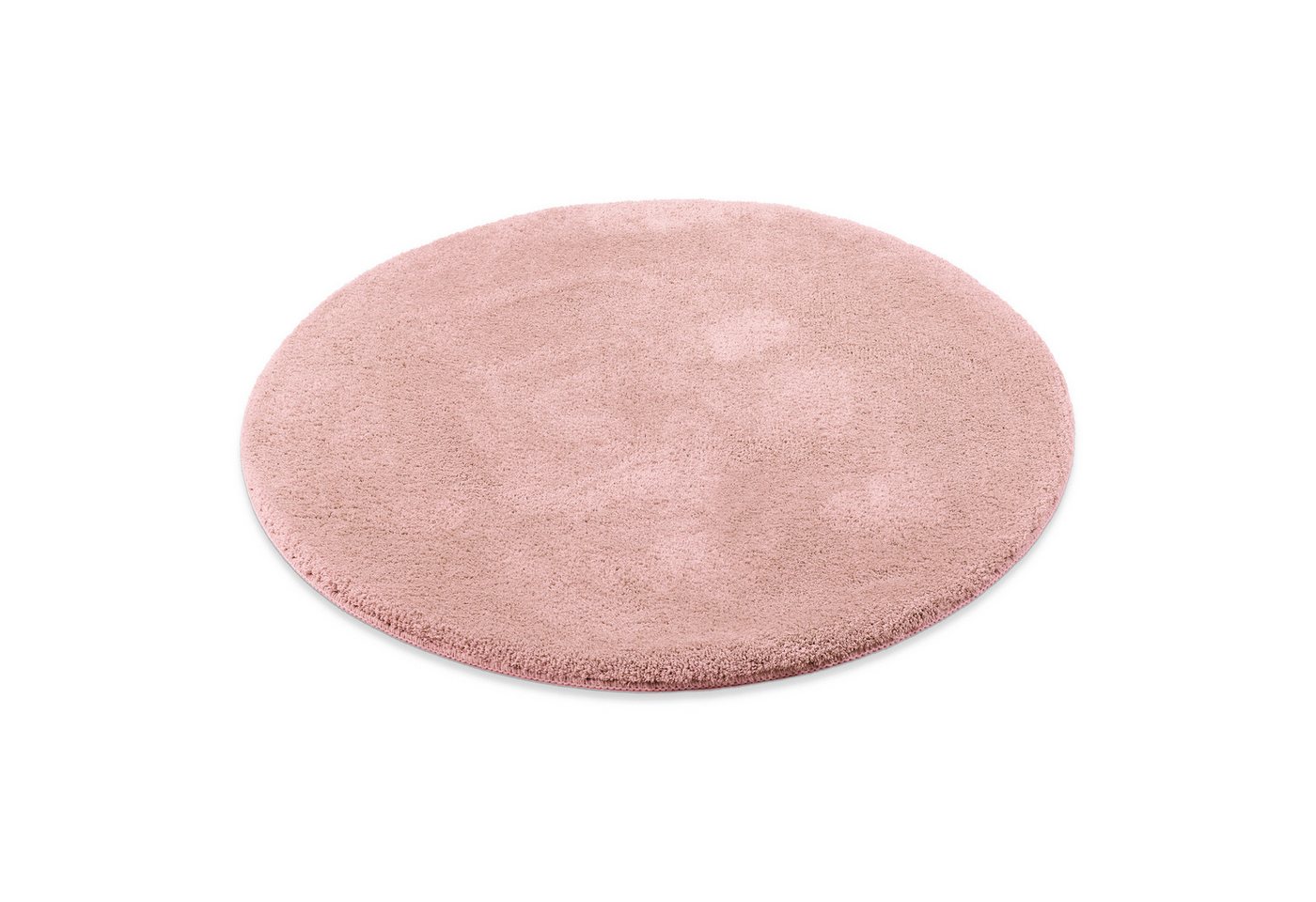 OTTO home Badematte Neele, uni, viele Farben, Badvorleger, Badezimmer Teppich, Höhe 20 mm, rutschhemmend beschichtet, schnell trocknend, Polyester, rund, Badtep – Bild 2 von 5
