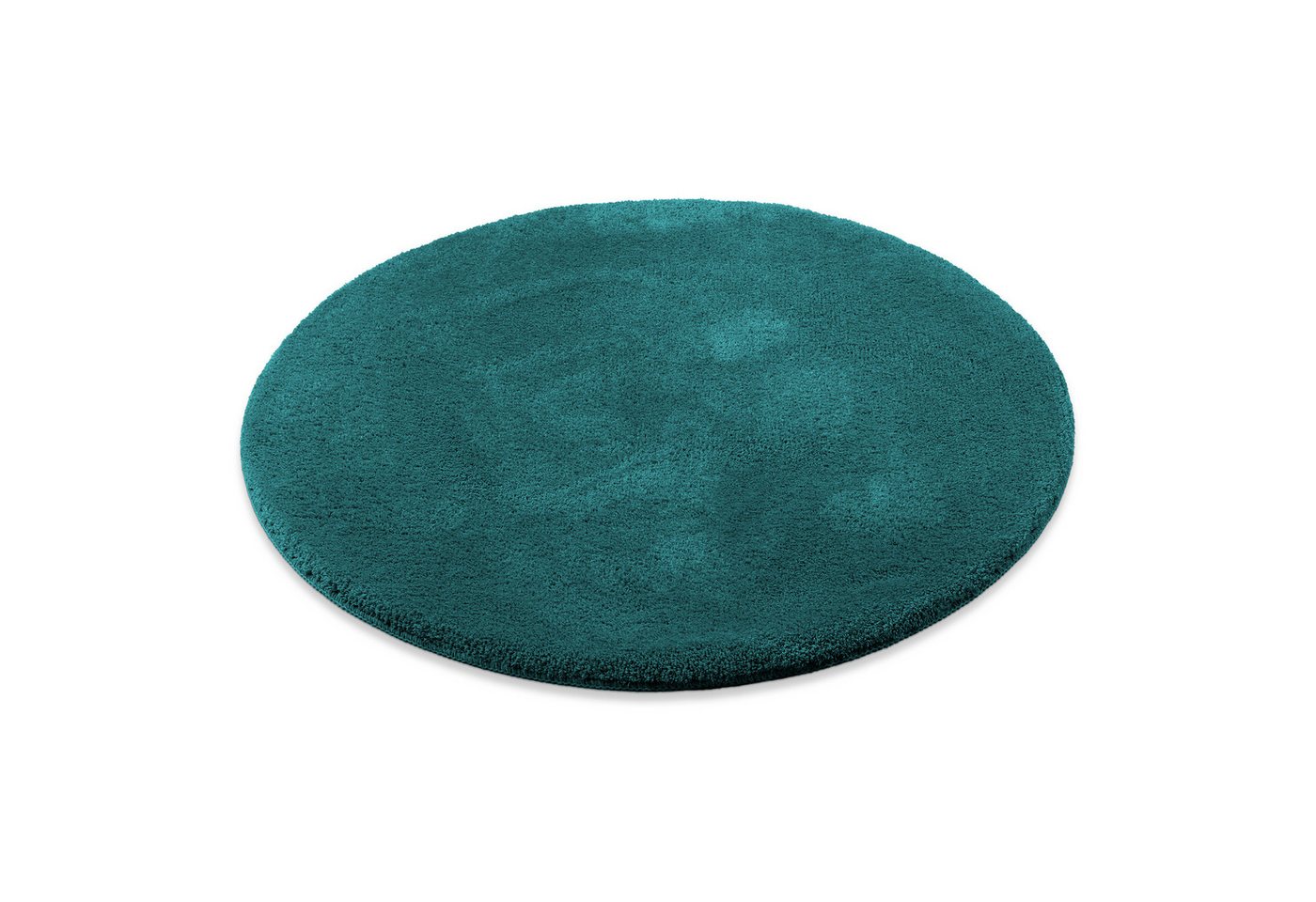 OTTO home Badematte Neele, uni, viele Farben, Badvorleger, Badezimmer Teppich, Höhe 20 mm, rutschhemmend beschichtet, schnell trocknend, Polyester, rund, Badtep – Bild 2 von 5