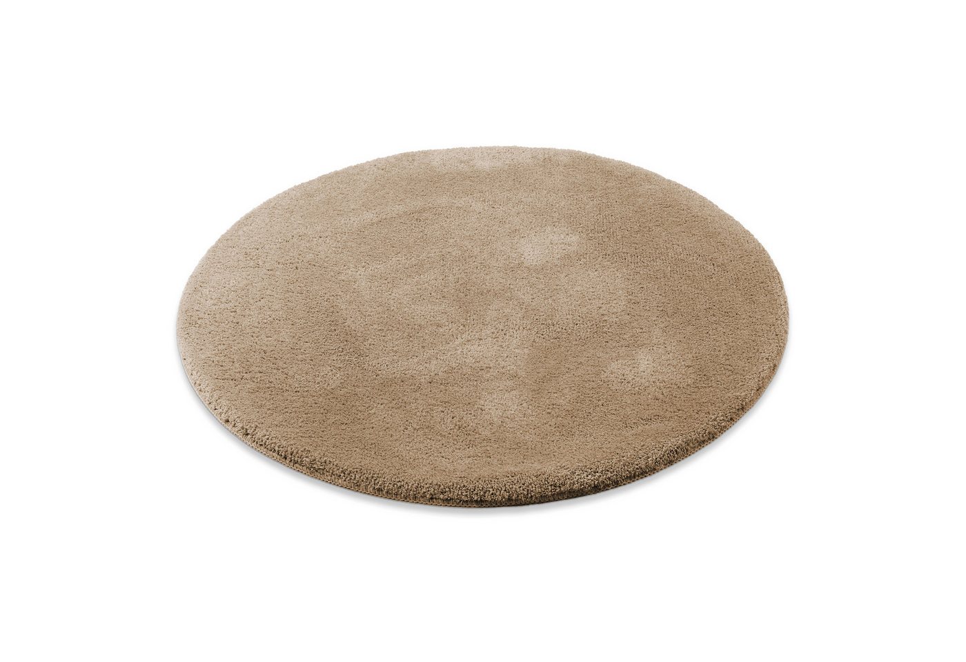 OTTO home Badematte Neele, uni, viele Farben, Badvorleger, Badezimmer Teppich, Höhe 20 mm, rutschhemmend beschichtet, schnell trocknend, Polyester, rund, Badtep – Bild 2 von 5