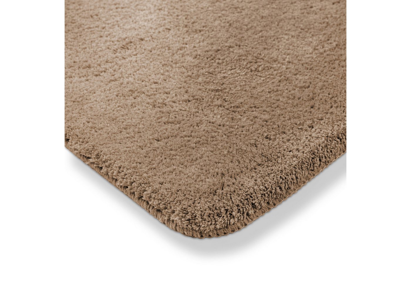 OTTO home Badematte Neele, uni, viele Farben, Badvorleger, Badezimmer Teppich, Höhe 20 mm, rutschhemmend beschichtet, schnell trocknend, Polyester, rechteckig,  – Bild 5 von 5