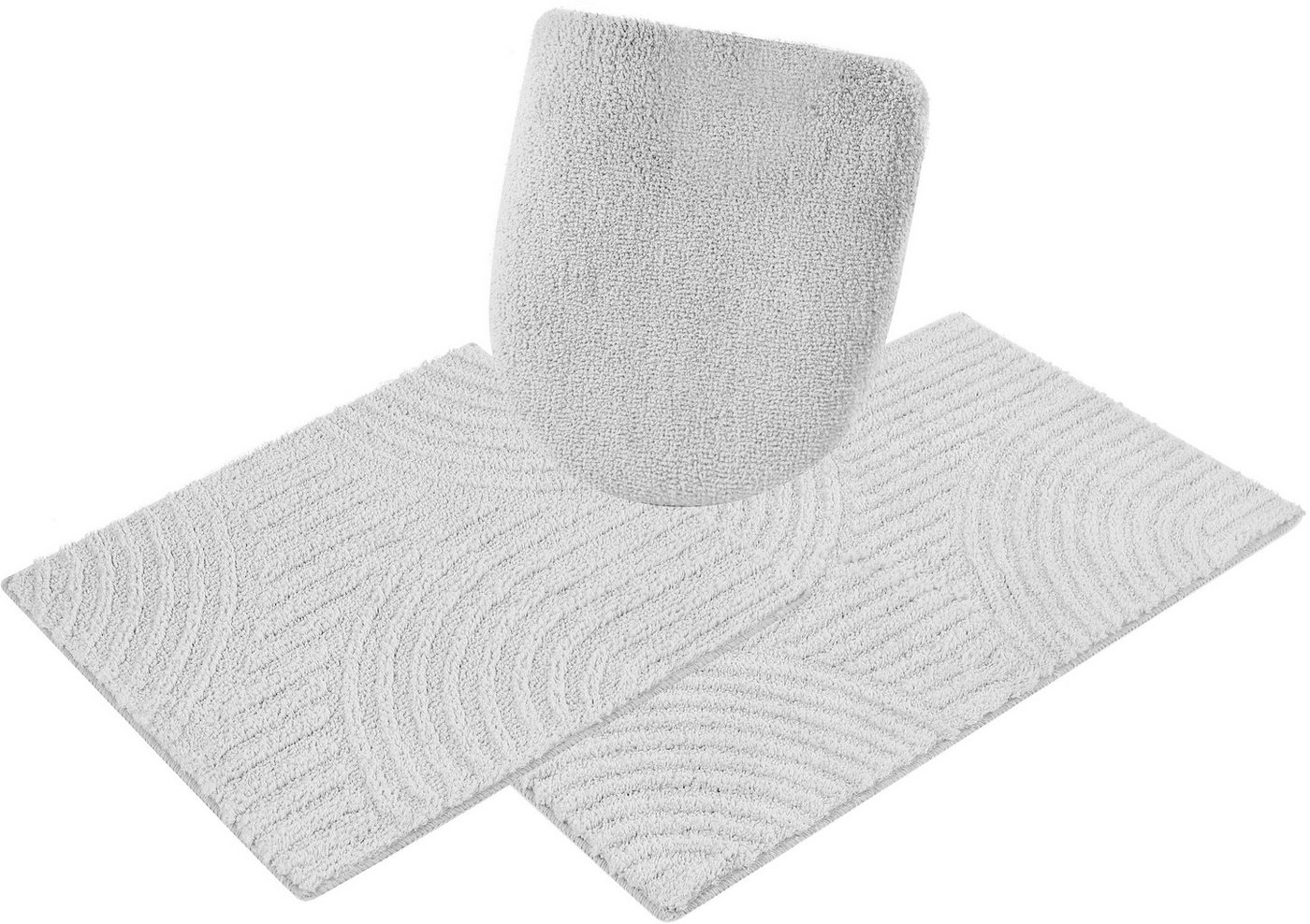 OTTO home Badematte Ognon, Scandi, Boho, modernes Muster, Höhe 15 mm, rutschhemmend beschichtet, schnell trocknend, strapazierfähig, fußbodenheizungsgeeignet, P – Bild 2 von 5