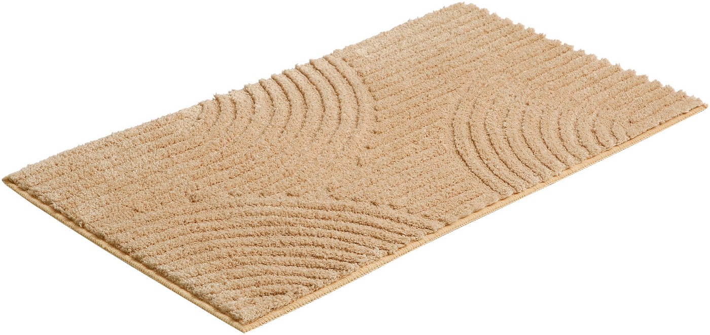 OTTO home Badematte Ognon, Scandi, Boho, modernes Muster, Höhe 15 mm, rutschhemmend beschichtet, schnell trocknend, strapazierfähig, fußbodenheizungsgeeignet, P – Bild 2 von 5