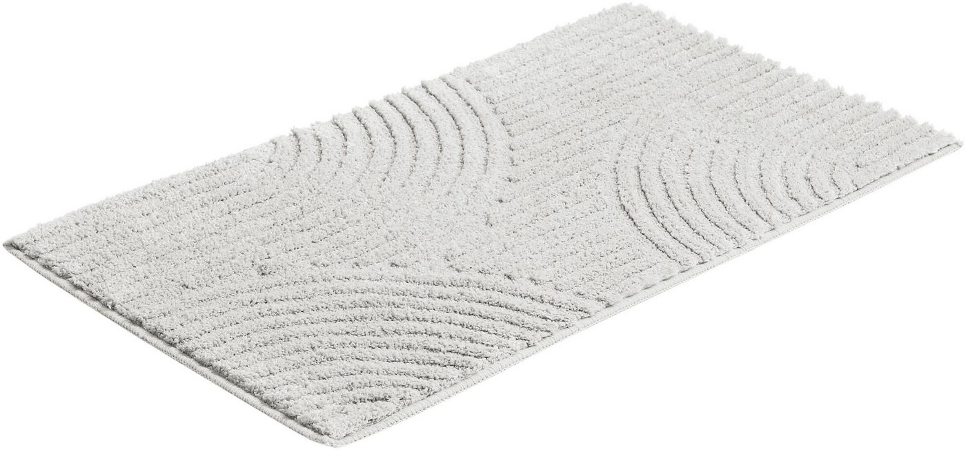 OTTO home Badematte Ognon, Scandi, Boho, modernes Muster, Höhe 15 mm, rutschhemmend beschichtet, schnell trocknend, strapazierfähig, fußbodenheizungsgeeignet, P – Bild 2 von 5