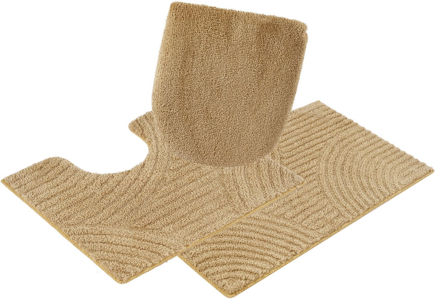 OTTO home Badematte Ognon, Scandi, Boho, modernes Muster, Höhe 15 mm, rutschhemmend beschichtet, schnell trocknend, strapazierfähig, fußbodenheizungsgeeignet, P – Bild 2 von 5