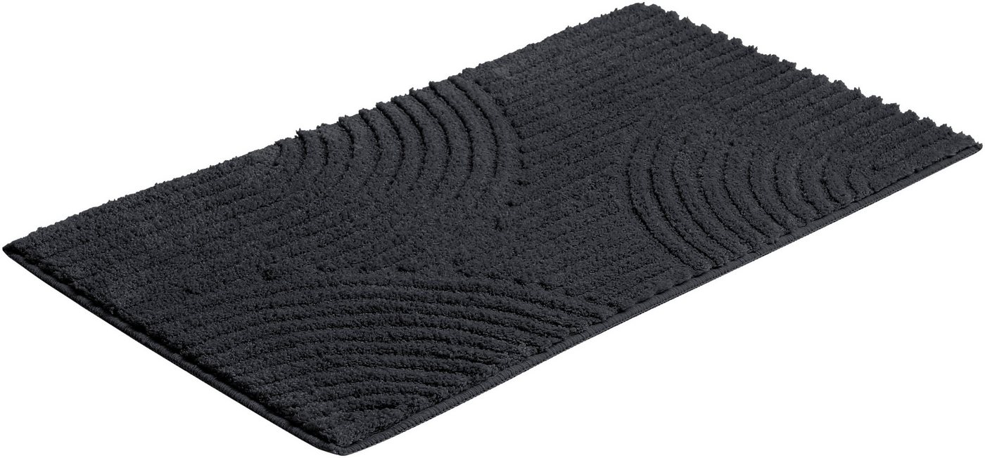 OTTO home Badematte Ognon, Scandi, Boho, modernes Muster, Höhe 15 mm, rutschhemmend beschichtet, schnell trocknend, strapazierfähig, fußbodenheizungsgeeignet, P – Bild 2 von 5