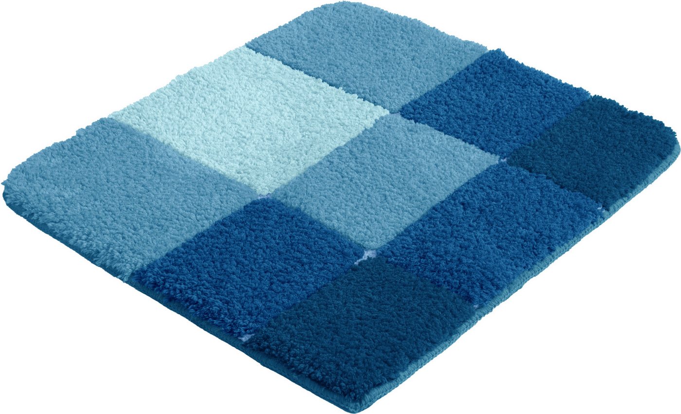 OTTO home Badematte Pia, Badvorleger, Badezimmer Teppich, Höhe 20 mm, rutschhemmend beschichtet, schnell trocknend, strapazierfähig, fußbodenheizungsgeeignet, P – Bild 2 von 5