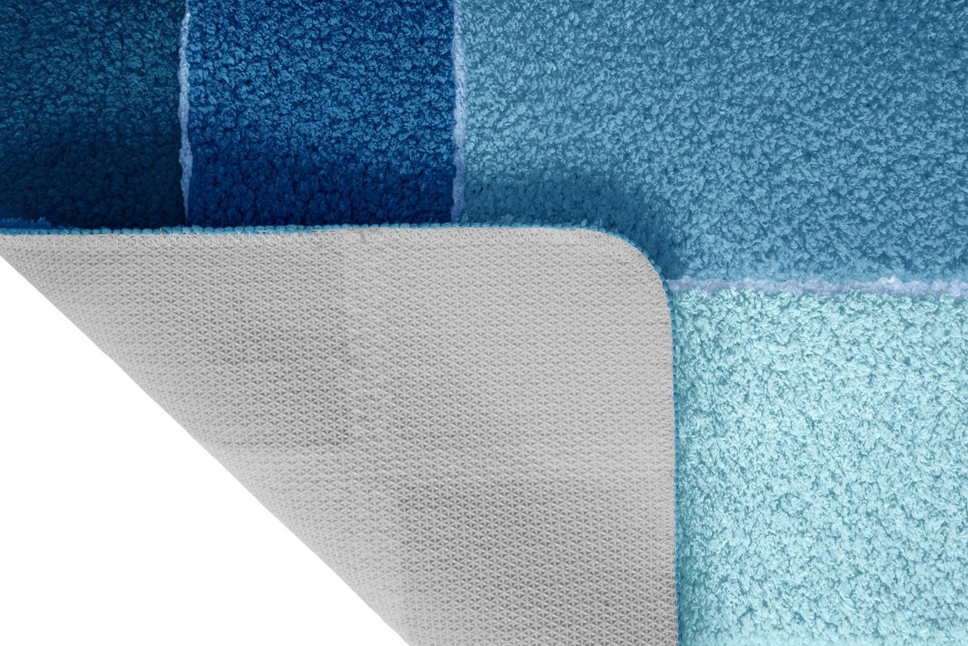 OTTO home Badematte Pia, Badvorleger, Badezimmer Teppich, Höhe 20 mm, rutschhemmend beschichtet, schnell trocknend, strapazierfähig, fußbodenheizungsgeeignet, P – Bild 4 von 5