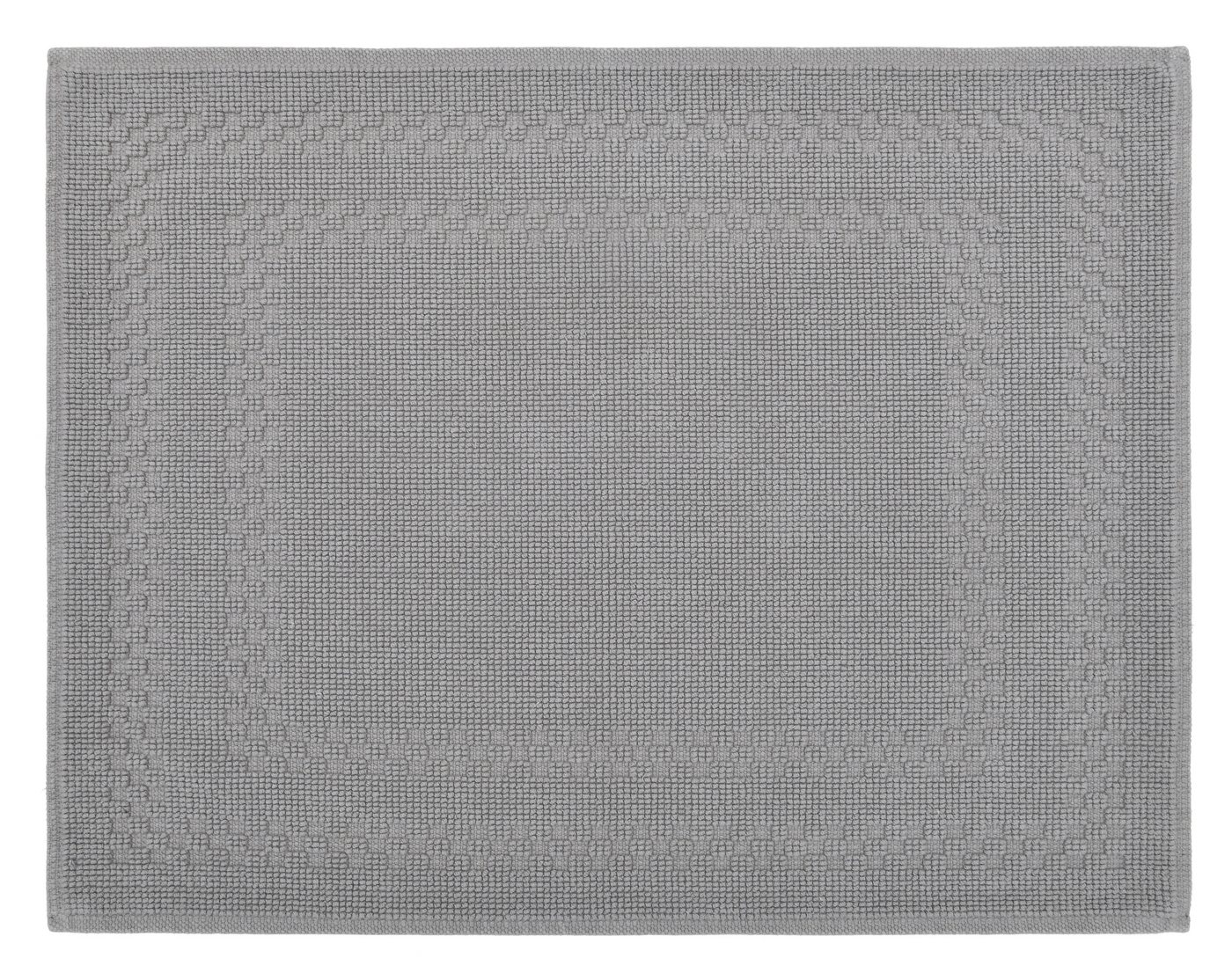 OTTO home Badematte Regona, 2 tlg. Hotelmatten-Set, 50x70 cm, Höhe 5 mm, rutschhemmend beschichtet, schnell trocknend, Baumwolle, rechteckig, 2-teiliges Set, ei – Bild 3 von 5