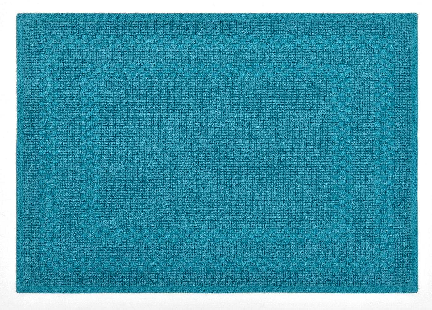 OTTO home Badematte Regona, 2 tlg. Hotelmatten-Set, 50x70 cm, Höhe 5 mm, rutschhemmend beschichtet, schnell trocknend, Baumwolle, rechteckig, 2-teiliges Set, ei – Bild 3 von 5