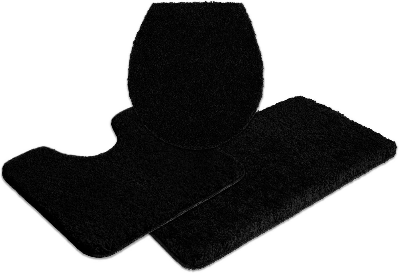 OTTO home Badematte Sanremo, Standard & Premium, 30mm oder 35mm, sehr weich, rutschhemmend beschichtet, schnell trocknend, fußbodenheizungsgeeignet, Polyester,  – Bild 2 von 5