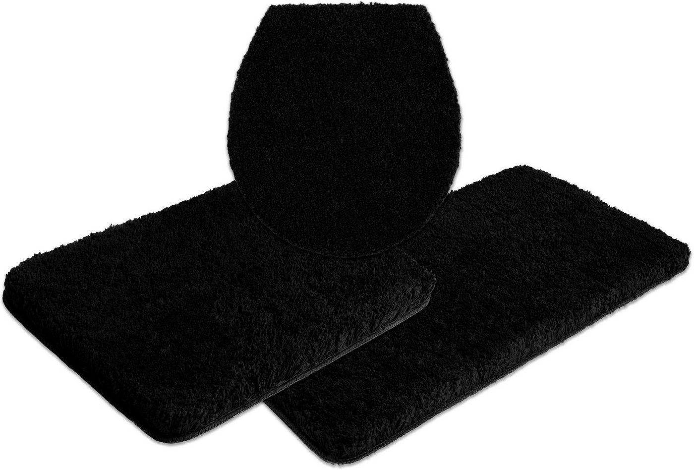 OTTO home Badematte Sanremo, Standard & Premium, 30mm oder 35mm, sehr weich, rutschhemmend beschichtet, schnell trocknend, fußbodenheizungsgeeignet, Polyester,  – Bild 2 von 5
