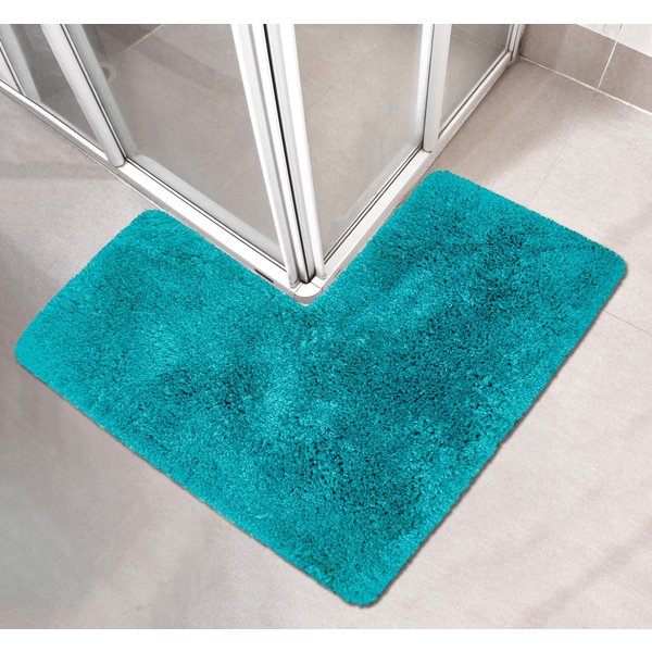 OTTO home Badematte Sanremo, Standard & Premium, 30mm oder 35mm, sehr weich, rutschhemmend beschichtet, schnell trocknend, fußbodenheizungsgeeignet, Polyester, 