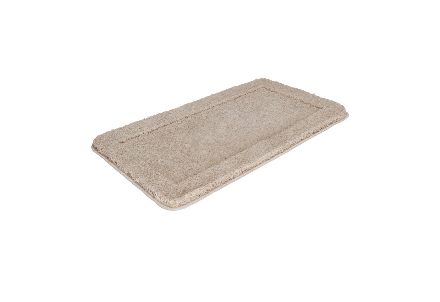 OTTO home Badematte Sanremo mit Rahmen, Badvorleger, Badezimmer, sehr weich, Hoch-Tief, Höhe 25 mm, rutschhemmend beschichtet, schnell trocknend, fußbodenheizun – Bild 4 von 5