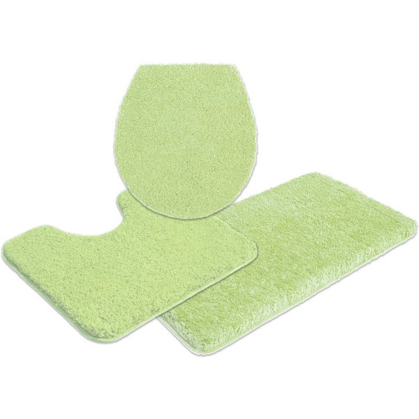 OTTO home Badematte Sanremo, Standard & Premium, 30mm oder 35mm, sehr weich, rutschhemmend beschichtet, schnell trocknend, fußbodenheizungsgeeignet, Polyester, 