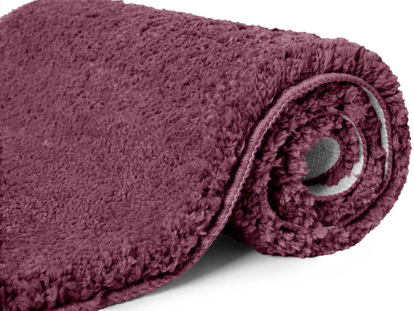 OTTO home Badematte Sanremo, Standard & Premium, 30mm oder 35mm, sehr weich, rutschhemmend beschichtet, schnell trocknend, fußbodenheizungsgeeignet, Polyester,  – Bild 3 von 5