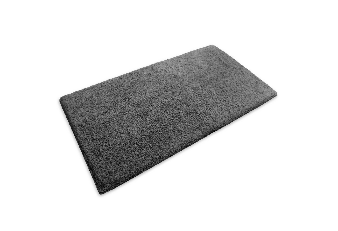 OTTO home Badematte Selenne, uni, viele Farben, Badvorleger, Badezimmer Teppich, Höhe 20 mm, rutschhemmend beschichtet, fußbodenheizungsgeeignet, Baumwolle, rec – Bild 2 von 5