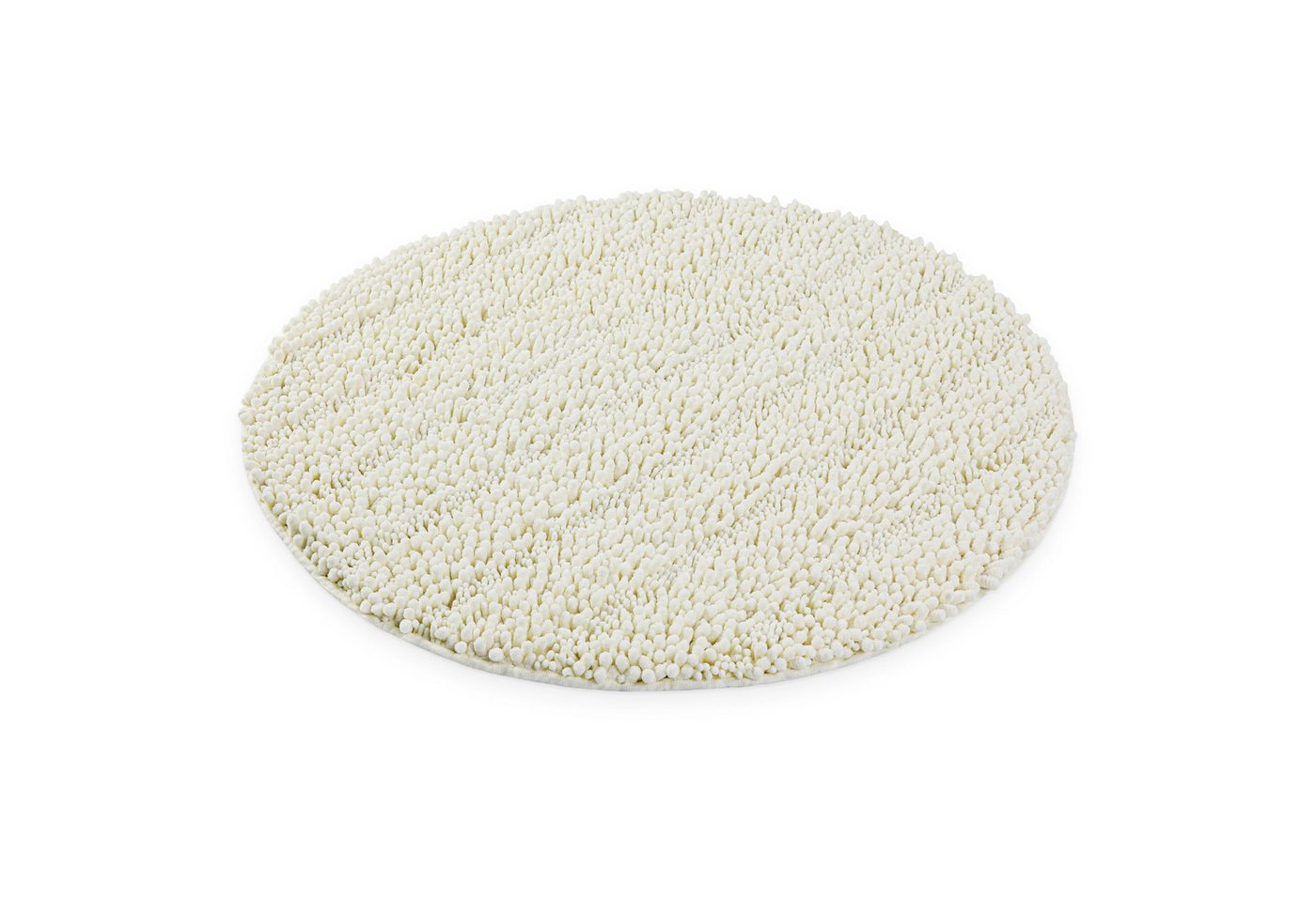 OTTO home Badematte Torrni, Höhe 22 mm, rutschhemmend beschichtet, schnell trocknend, fußbodenheizungsgeeignet, Polyester, rund, Badteppich, getuftet, modern, U – Bild 2 von 5