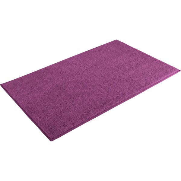 OTTO home Badematte Vanessa, Badvorleger, Badezimmer Teppich, Höhe 10 mm, rutschhemmend beschichtet, schnell trocknend, strapazierfähig, fußbodenheizungsgeeigne