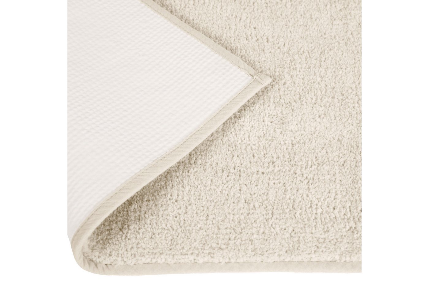 OTTO home Badematte Vanessa, Badvorleger, Badezimmer Teppich, Höhe 10 mm, rutschhemmend beschichtet, schnell trocknend, strapazierfähig, fußbodenheizungsgeeigne – Bild 5 von 5