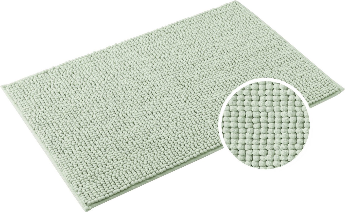 OTTO home Badematte Vanessa Chenille, Standard & Premium, 15cm oder 20cm, auch als 2er Set, rutschhemmend beschichtet, schnell trocknend, strapazierfähig, fußbo – Bild 2 von 5