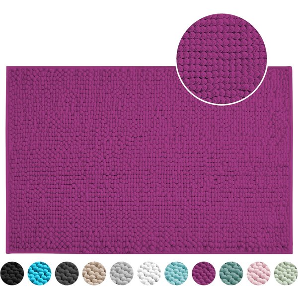 OTTO home Badematte Vanessa Chenille, Standard & Premium, 15cm oder 20cm, auch als 2er Set, rutschhemmend beschichtet, schnell trocknend, strapazierfähig, fußbo