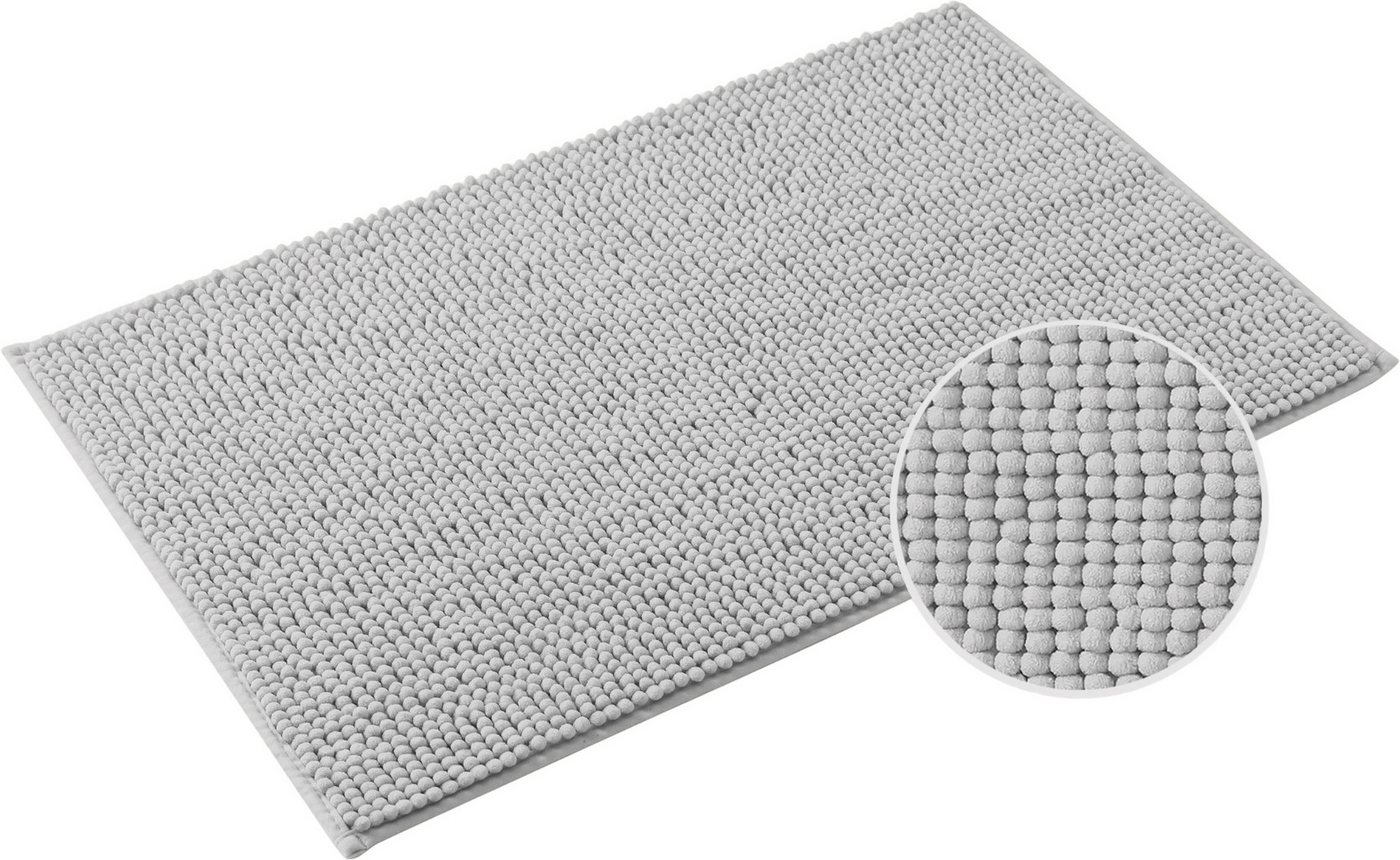 OTTO home Badematte Vanessa Chenille, Standard & Premium, 15cm oder 20cm, auch als 2er Set, rutschhemmend beschichtet, schnell trocknend, strapazierfähig, fußbo – Bild 2 von 5