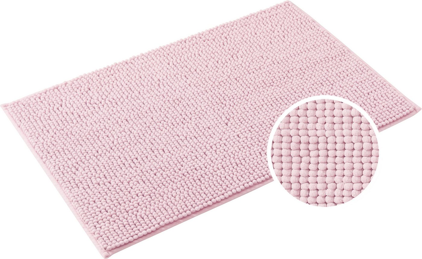 OTTO home Badematte Vanessa Chenille, Standard & Premium, 15cm oder 20cm, auch als 2er Set, rutschhemmend beschichtet, schnell trocknend, strapazierfähig, fußbo – Bild 2 von 5