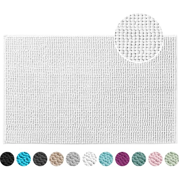 OTTO home Badematte Vanessa Chenille, Standard & Premium, 15cm oder 20cm, auch als 2er Set, rutschhemmend beschichtet, schnell trocknend, strapazierfähig, fußbo