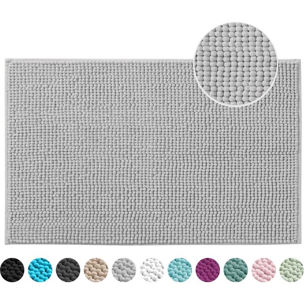 OTTO home Badematte Vanessa Chenille, Standard & Premium, 15cm oder 20cm, auch als 2er Set, rutschhemmend beschichtet, schnell trocknend, strapazierfähig, fußbo