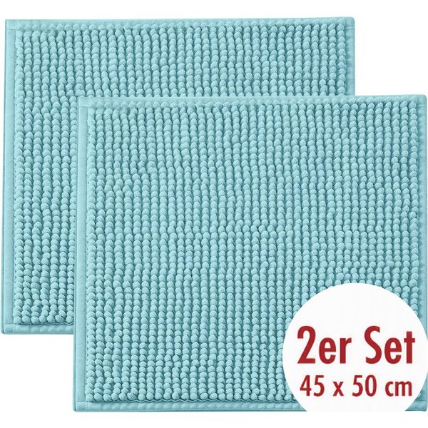 OTTO home Badematte Vanessa Chenille, Standard & Premium, 15cm oder 20cm, auch als 2er Set, rutschhemmend beschichtet, schnell trocknend, strapazierfähig, fußbo