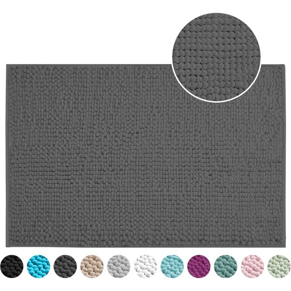 OTTO home Badematte Vanessa Chenille, Standard & Premium, 15cm oder 20cm, auch als 2er Set, rutschhemmend beschichtet, schnell trocknend, strapazierfähig, fußbo