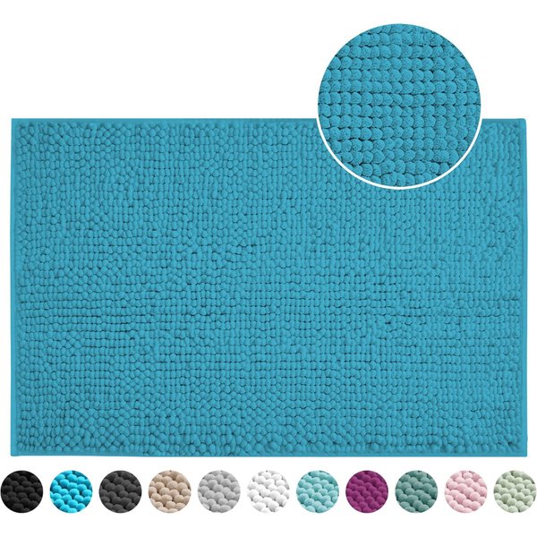 OTTO home Badematte Vanessa Chenille, Standard & Premium, 15cm oder 20cm, auch als 2er Set, rutschhemmend beschichtet, schnell trocknend, strapazierfähig, fußbo