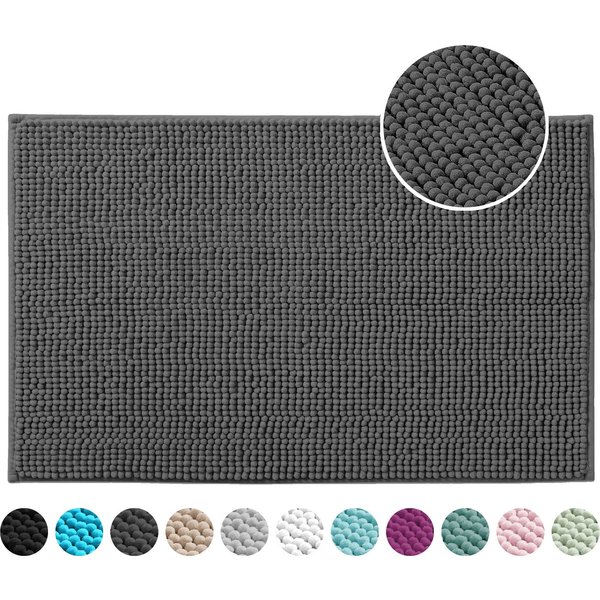OTTO home Badematte Vanessa Chenille, Standard & Premium, 15cm oder 20cm, auch als 2er Set, rutschhemmend beschichtet, schnell trocknend, strapazierfähig, fußbo