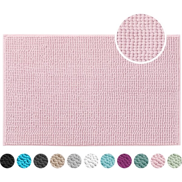 OTTO home Badematte Vanessa Chenille, Standard & Premium, 15cm oder 20cm, auch als 2er Set, rutschhemmend beschichtet, schnell trocknend, strapazierfähig, fußbo